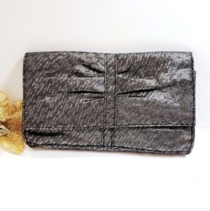 Lancome Elegant Silver Shimmer Cosmetic Bag NWOT!